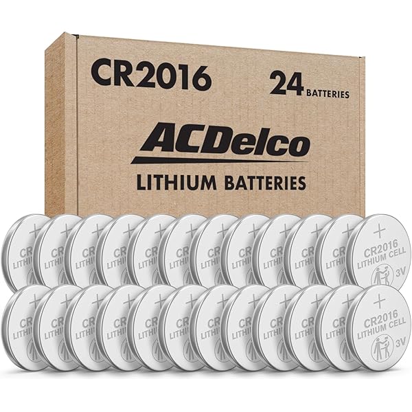 Amazon.com: ACDelco 24-Count CR2032 Batteries, Lithium 3V Coin